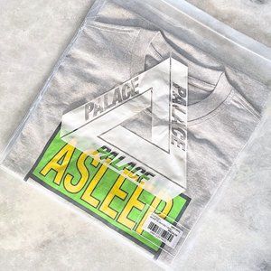 Palace Asleep to Venture Tee - Grey Marl - Medium